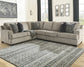 Bovarian 3-Piece Sectional with Ottoman