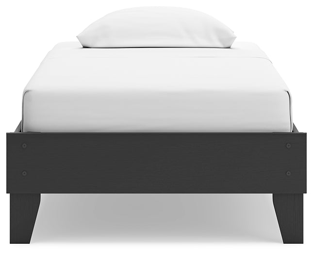 Socalle Twin Platform Bed with Dresser and Nightstand