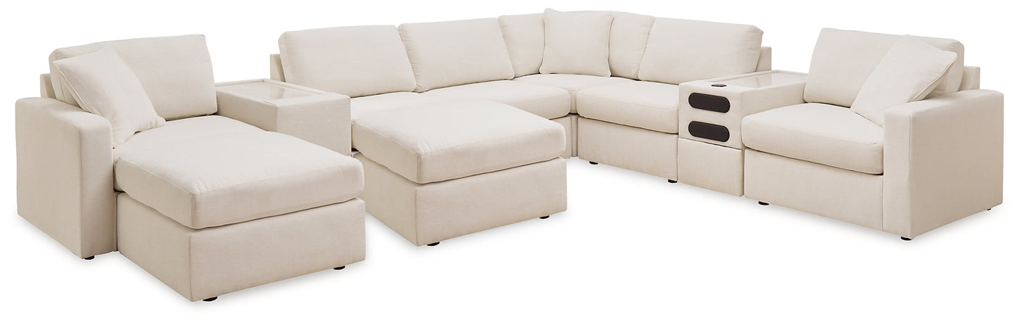 Modmax 8-Piece Sectional with Ottoman