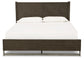 Arkenton King Panel Bed with Mirrored Dresser and 2 Nightstands