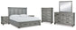 Russelyn King Storage Bed with Mirrored Dresser, Chest and 2 Nightstands