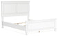 Fortman Queen Panel Bed with Mirrored Dresser, Chest and Nightstand