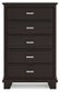 Covetown Five Drawer Chest